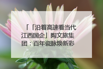 「沿着高速看当代江西国企」陶文旅集团：百年瓷脉焕新彩 文旅融合谱华章