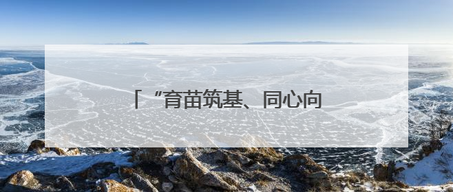“育苗筑基、同心向党”民族团结进校园