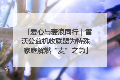 爱心与麦浪同行｜雷沃公益机收联盟为特殊家庭解燃“麦”之急