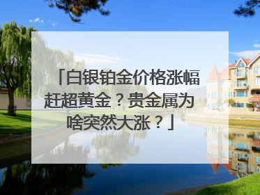 白银铂金价格涨幅赶超黄金？贵金属为啥突然大涨？
