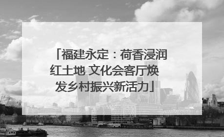 福建永定：荷香浸润红土地 文化会客厅焕发乡村振兴新活力