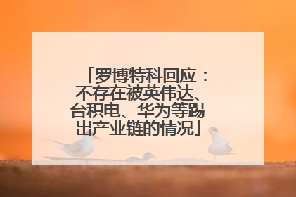 罗博特科回应：不存在被英伟达、台积电、华为等踢出产业链的情况