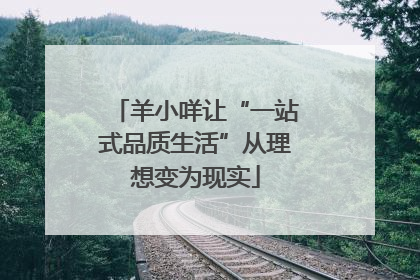 羊小咩让“一站式品质生活”从理想变为现实