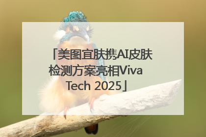 美图宜肤携AI皮肤检测方案亮相VivaTech 2025