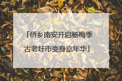 侨乡南安开启杨梅季 古老圩市变身嘉年华
