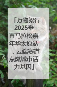 万物梁行2025垂直马拉松嘉年华太原站，云端赛道点燃城市活力基因
