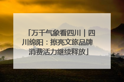 万千气象看四川｜四川绵阳：擦亮文旅品牌 消费活力继续释放