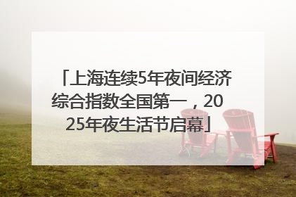 上海连续5年夜间经济综合指数全国第一，2025年夜生活节启幕