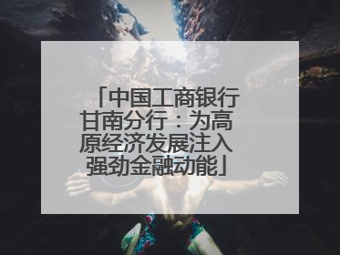 中国工商银行甘南分行：为高原经济发展注入强劲金融动能