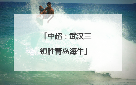 中超：武汉三镇胜青岛海牛
