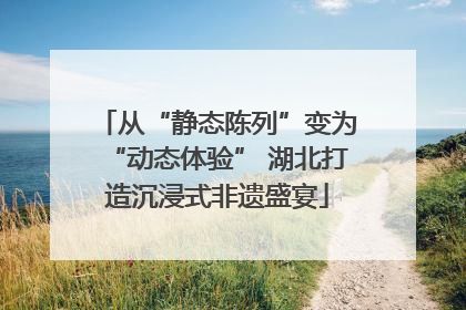 从“静态陈列”变为“动态体验” 湖北打造沉浸式非遗盛宴