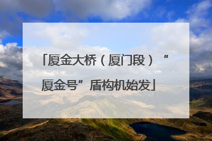 厦金大桥（厦门段）“厦金号”盾构机始发
