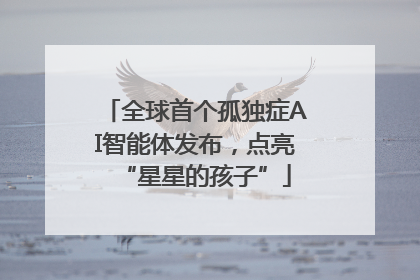 全球首个孤独症AI智能体发布，点亮“星星的孩子”