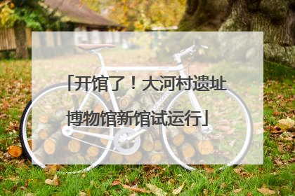 开馆了！大河村遗址博物馆新馆试运行