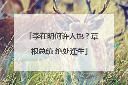 李在明何许人也？草根总统 绝处逢生