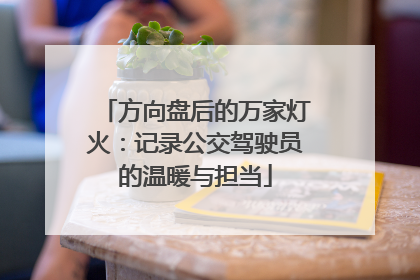 方向盘后的万家灯火：记录公交驾驶员的温暖与担当