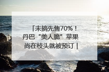 未摘先售70%！丹巴“美人脆”苹果尚在枝头就被预订｜长征路上看四川
