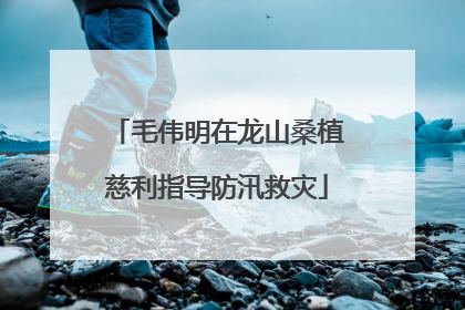 毛伟明在龙山桑植慈利指导防汛救灾