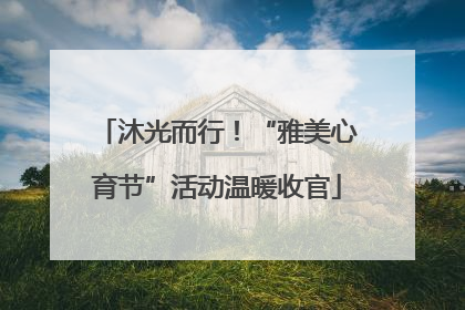 沐光而行！“雅美心育节”活动温暖收官