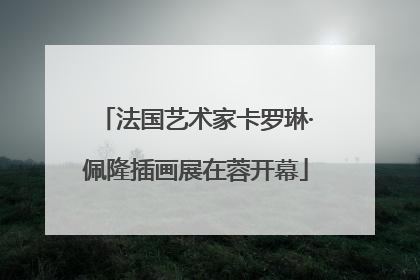 法国艺术家卡罗琳·佩隆插画展在蓉开幕