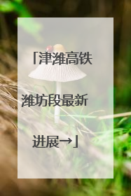 津潍高铁潍坊段最新进展→
