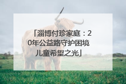 淄博付珍家庭：20年公益路守护困境儿童希望之光
