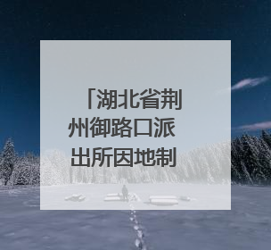 湖北省荆州御路口派出所因地制宜，整合多方力量共建平安校园