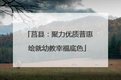 莒县：聚力优质普惠 绘就幼教幸福底色