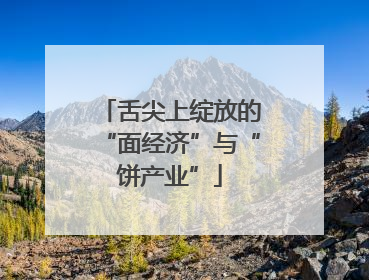 舌尖上绽放的“面经济”与“饼产业”