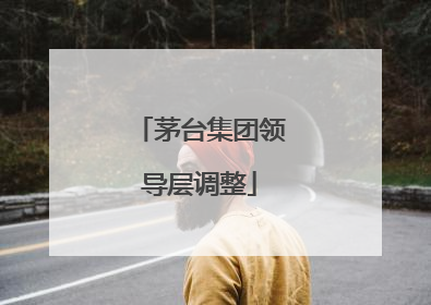 茅台集团领导层调整