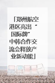郑州航空港区亮出“国际牌” 中韩合作交流会释放产业新动能