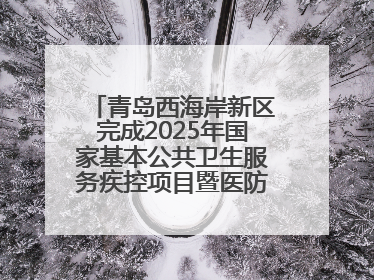 青岛西海岸新区完成2025年国家基本公共卫生服务疾控项目暨医防融合督导工作