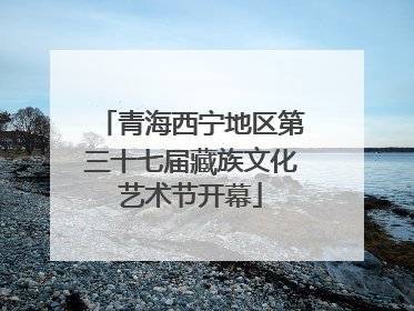 青海西宁地区第三十七届藏族文化艺术节开幕