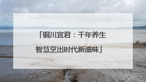 铜川宜君：千年养生智慧烹出时代新滋味