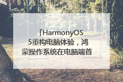 HarmonyOS 5重构电脑体验，鸿蒙操作系统在电脑端首次亮相丨新经济观察